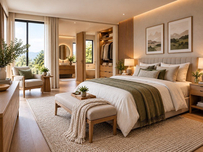 Scandinavian Master Bedroom Suite